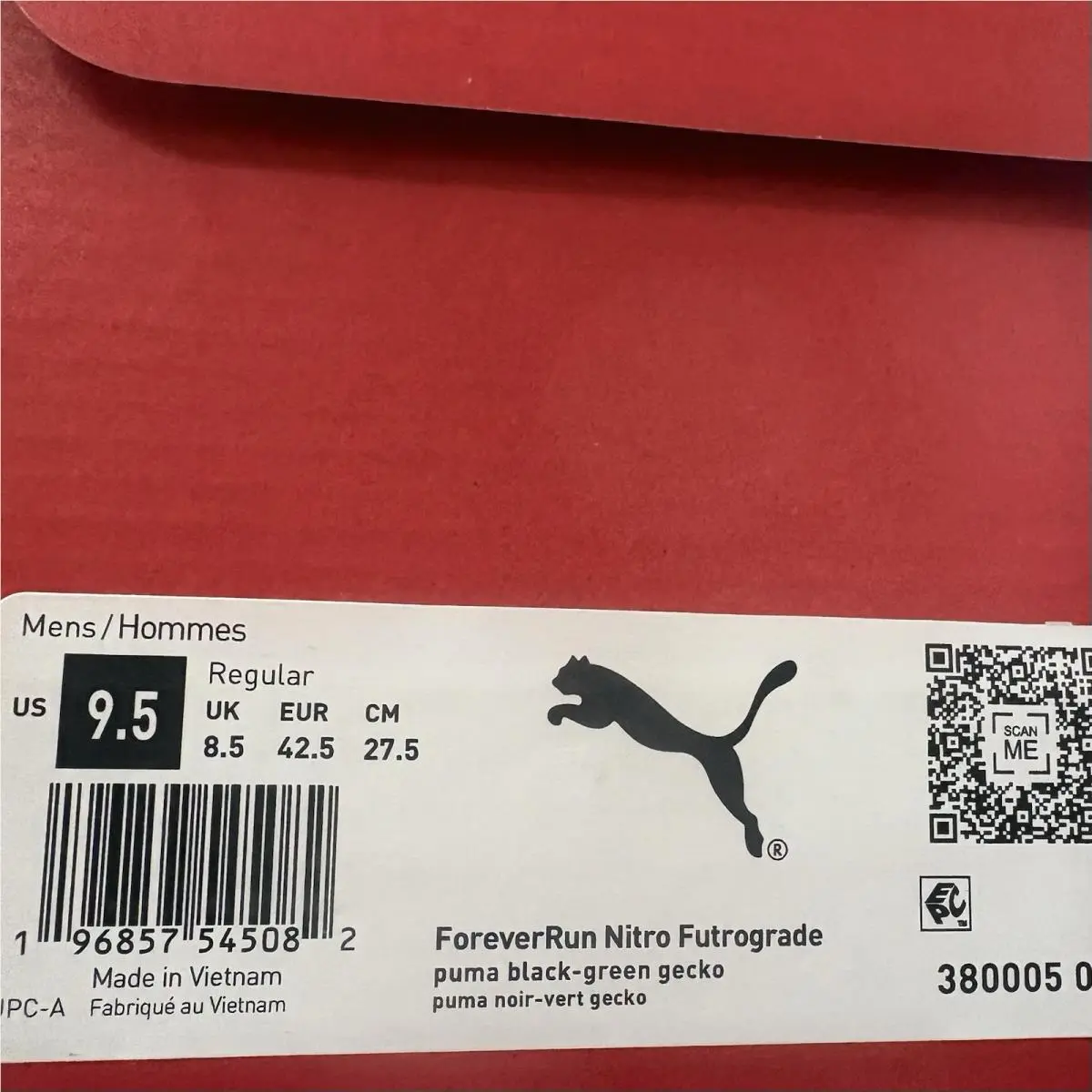 Puma shoes - PUMA ForeverRun Nitro - ForeverRun Nitro - 380005-01 - Black 7