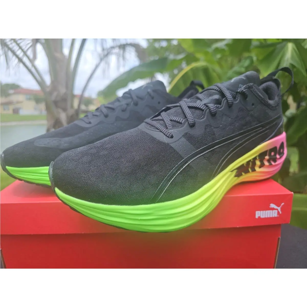 Puma shoes - PUMA ForeverRun Nitro - ForeverRun Nitro - 380005-01 - Black 8