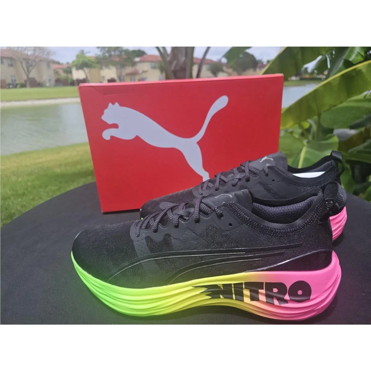 Puma shoes - PUMA ForeverRun Nitro - ForeverRun Nitro - 380005-01 - Black 1