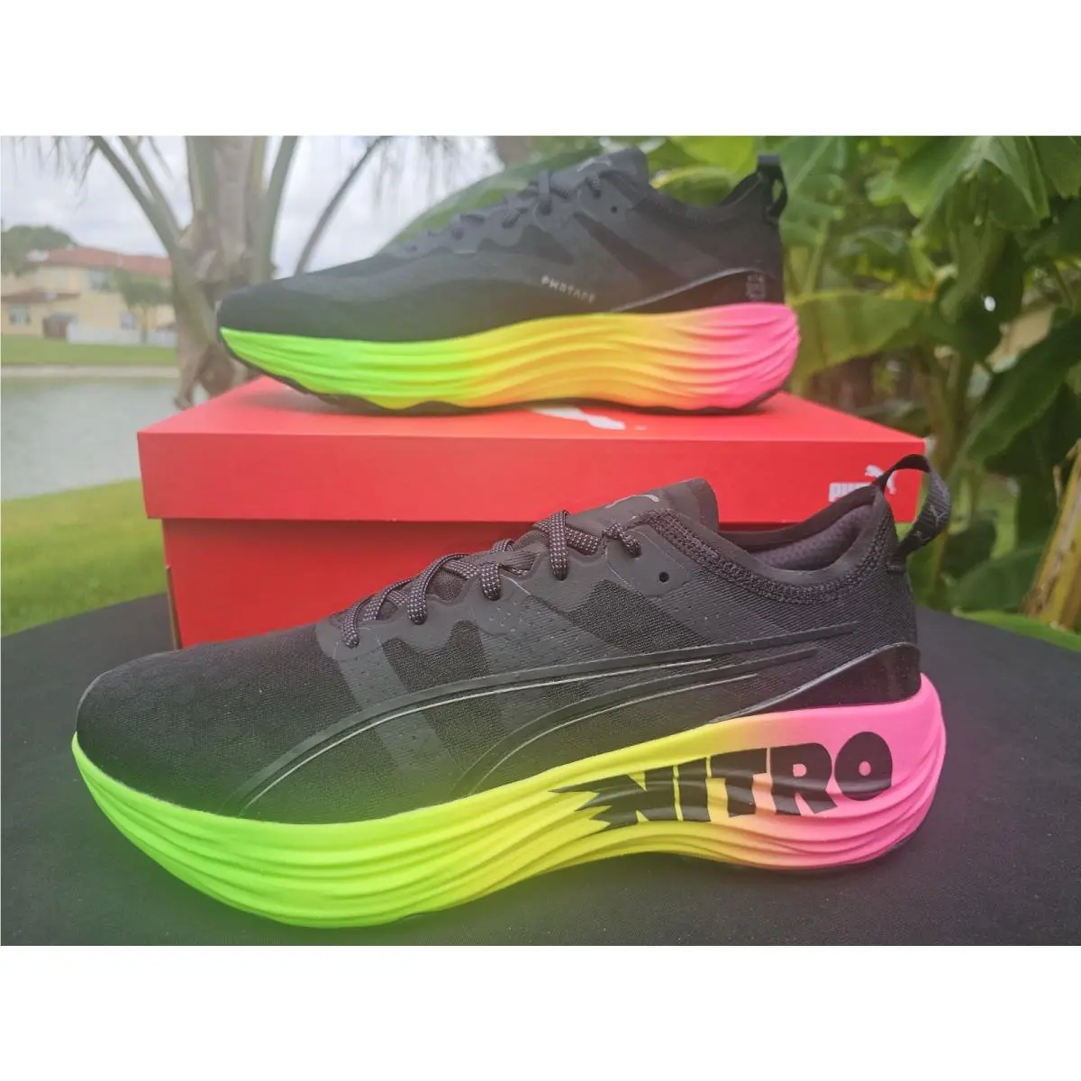 Puma shoes - PUMA ForeverRun Nitro - ForeverRun Nitro - 380005-01 - Black 3