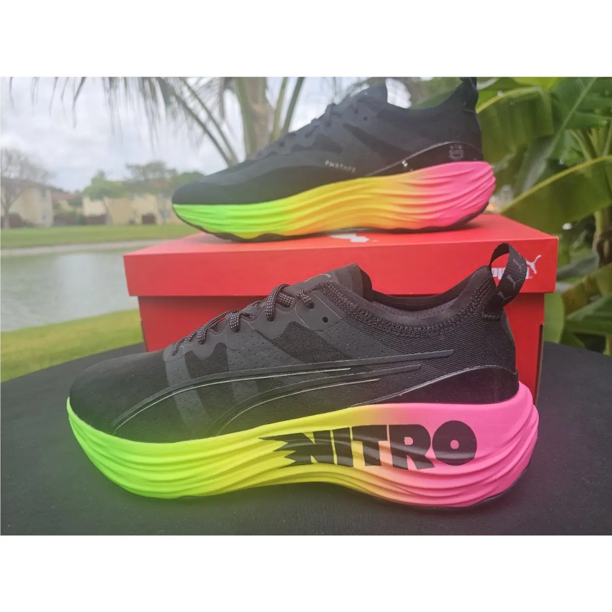 Puma shoes - PUMA ForeverRun Nitro - ForeverRun Nitro - 380005-01 - Black 4