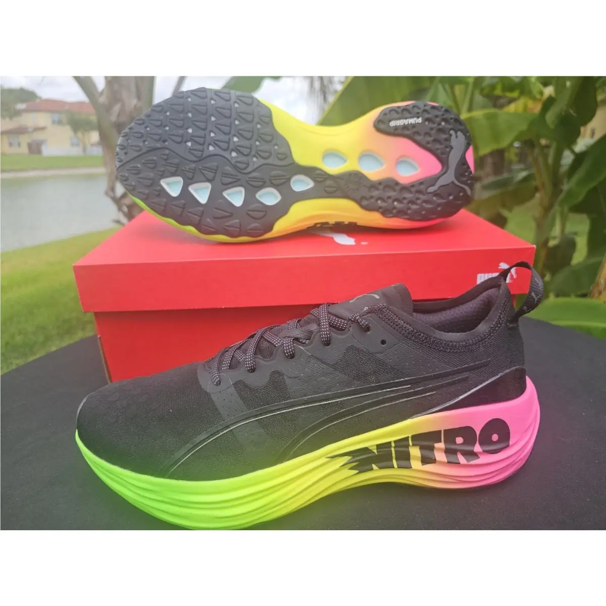 Puma shoes - PUMA ForeverRun Nitro - ForeverRun Nitro - 380005-01 - Black 5