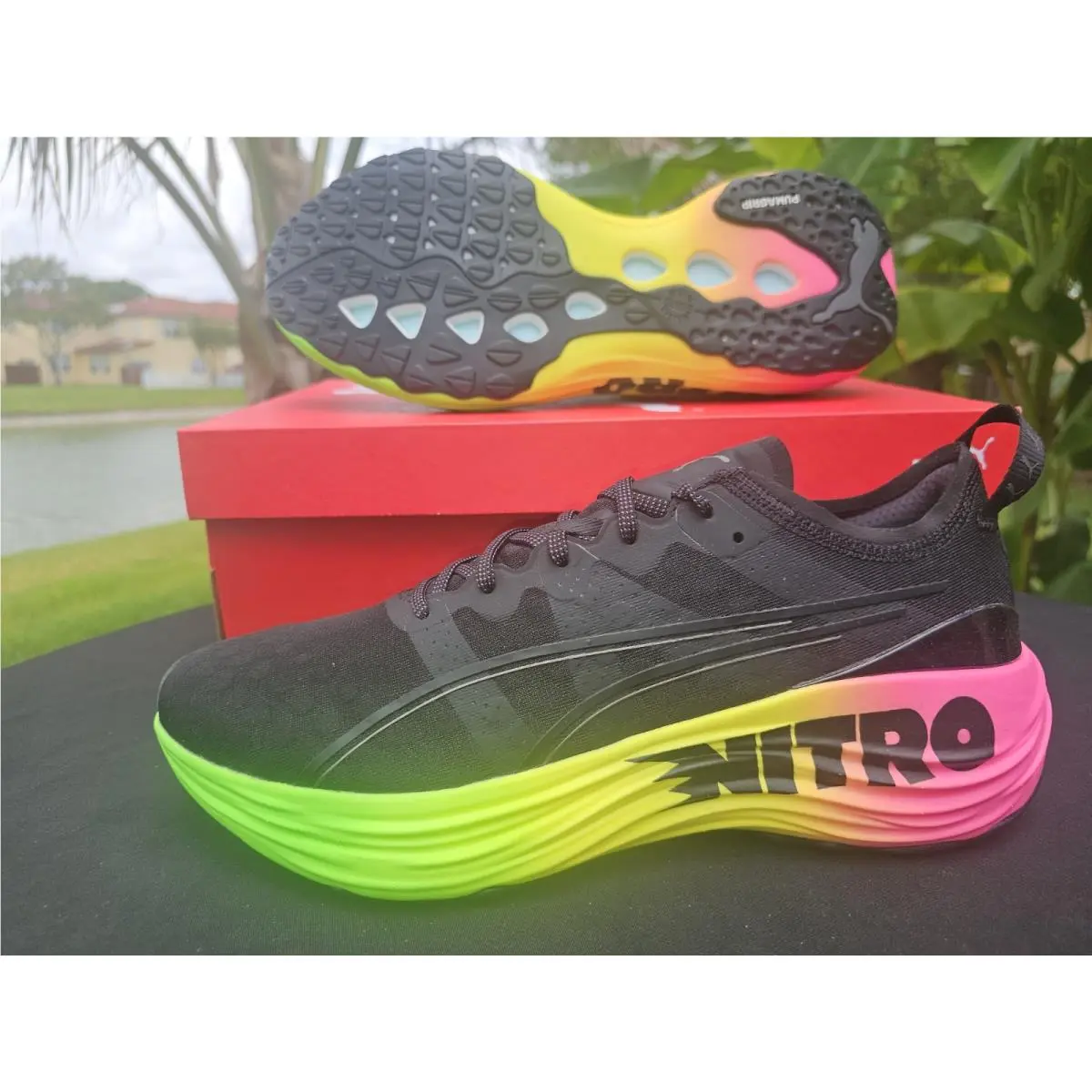 Puma shoes - PUMA ForeverRun Nitro - ForeverRun Nitro - 380005-01 - Black 6