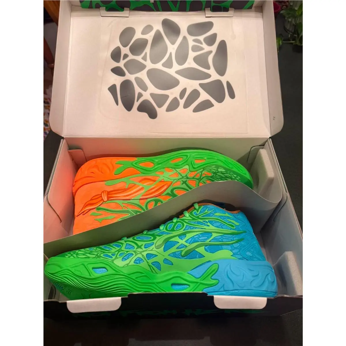 Puma shoes - PUMA Teenage - Teenage - 311307-01 - Orange/Blue Green 0