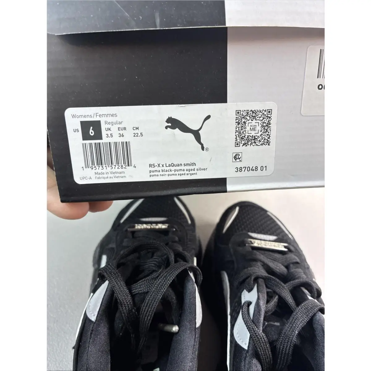 Puma shoes - PUMA RS-X - 387048-01 - Black 5