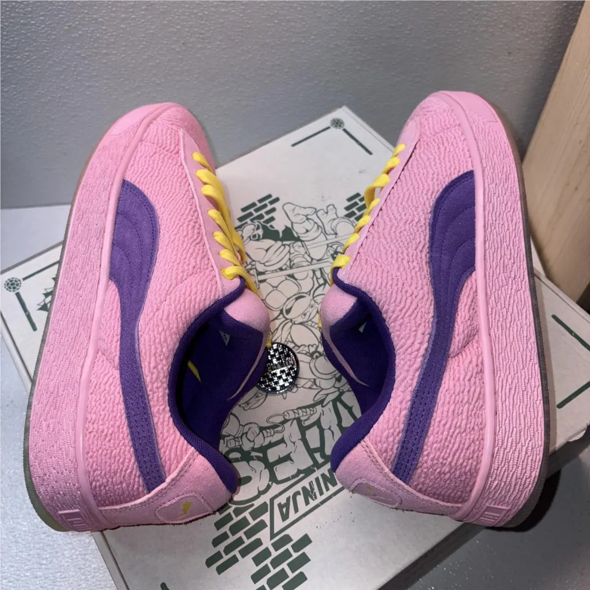 Puma shoes - SUEDE X 2 TMNT - SUEDE TMNT - Multicolor 12