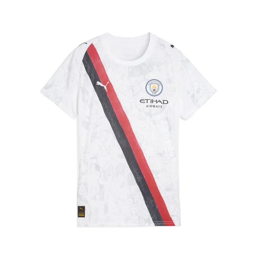 Puma X Kidsuper Manchester City F.c. Crew Neck Short Sleeve Jersey Wome