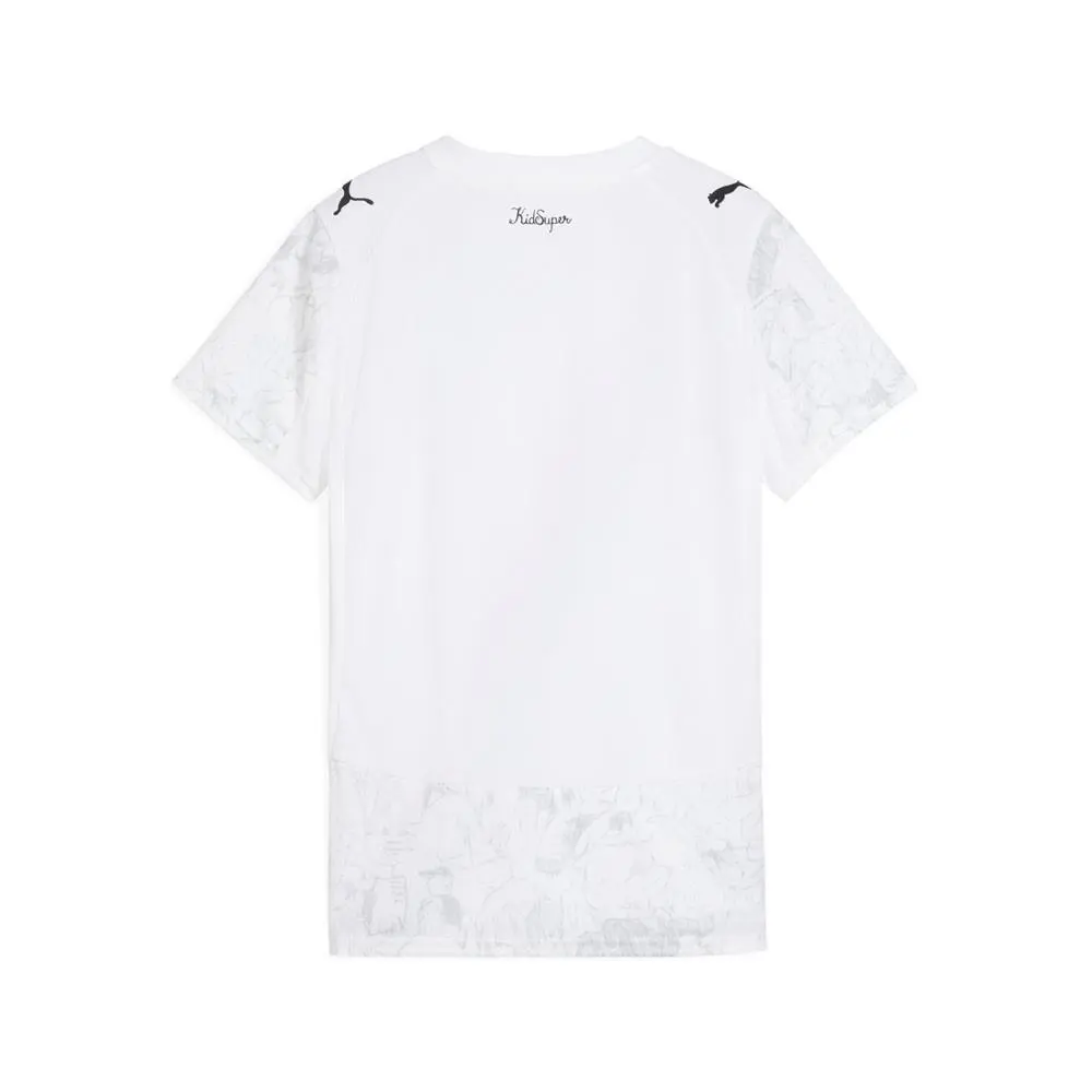 Puma clothing - PUMA  X Kidsuper Manchester City F.C. Crew Neck Short Sleeve Repl - 78108107 - Black, White (UPC: 197673872611) 0