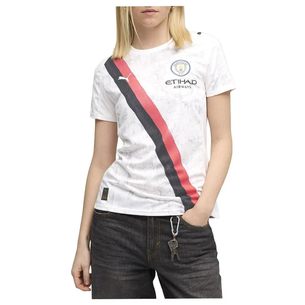 Puma clothing - PUMA  X Kidsuper Manchester City F.C. Crew Neck Short Sleeve Repl - 78108107 - Black, White (UPC: 197673872611) 1