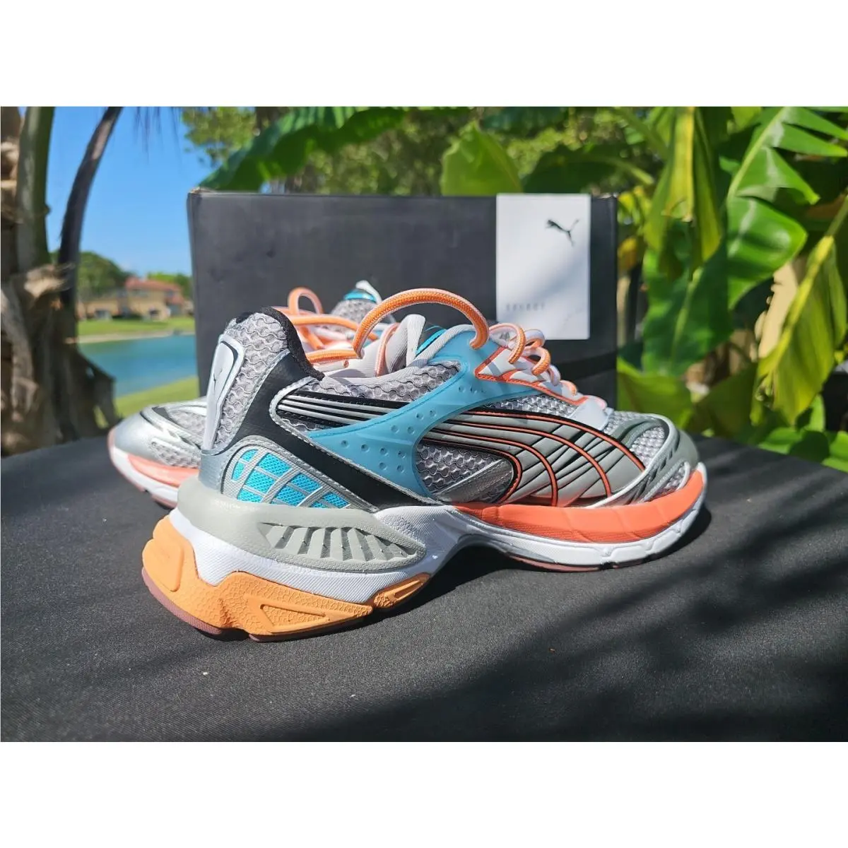 Mens Size 11.5 Puma Velophasis Phased Chili Powder 389365 02