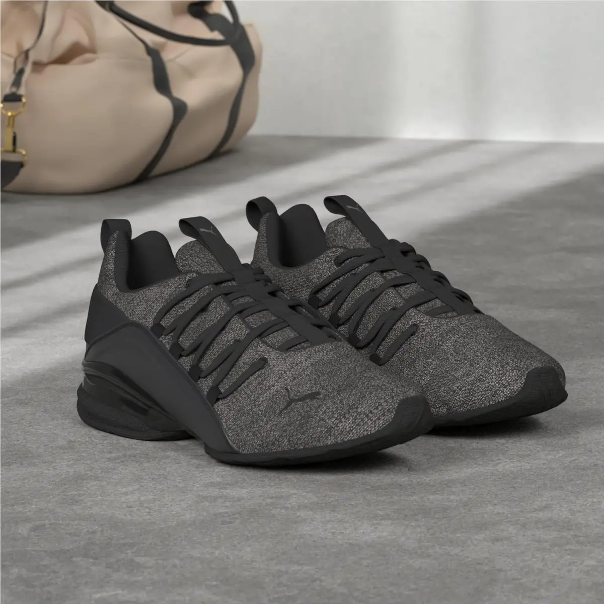 Puma shoes - PUMA Axelion - Axelion - 194947-01 - Black (UPC: 194579609464) 0