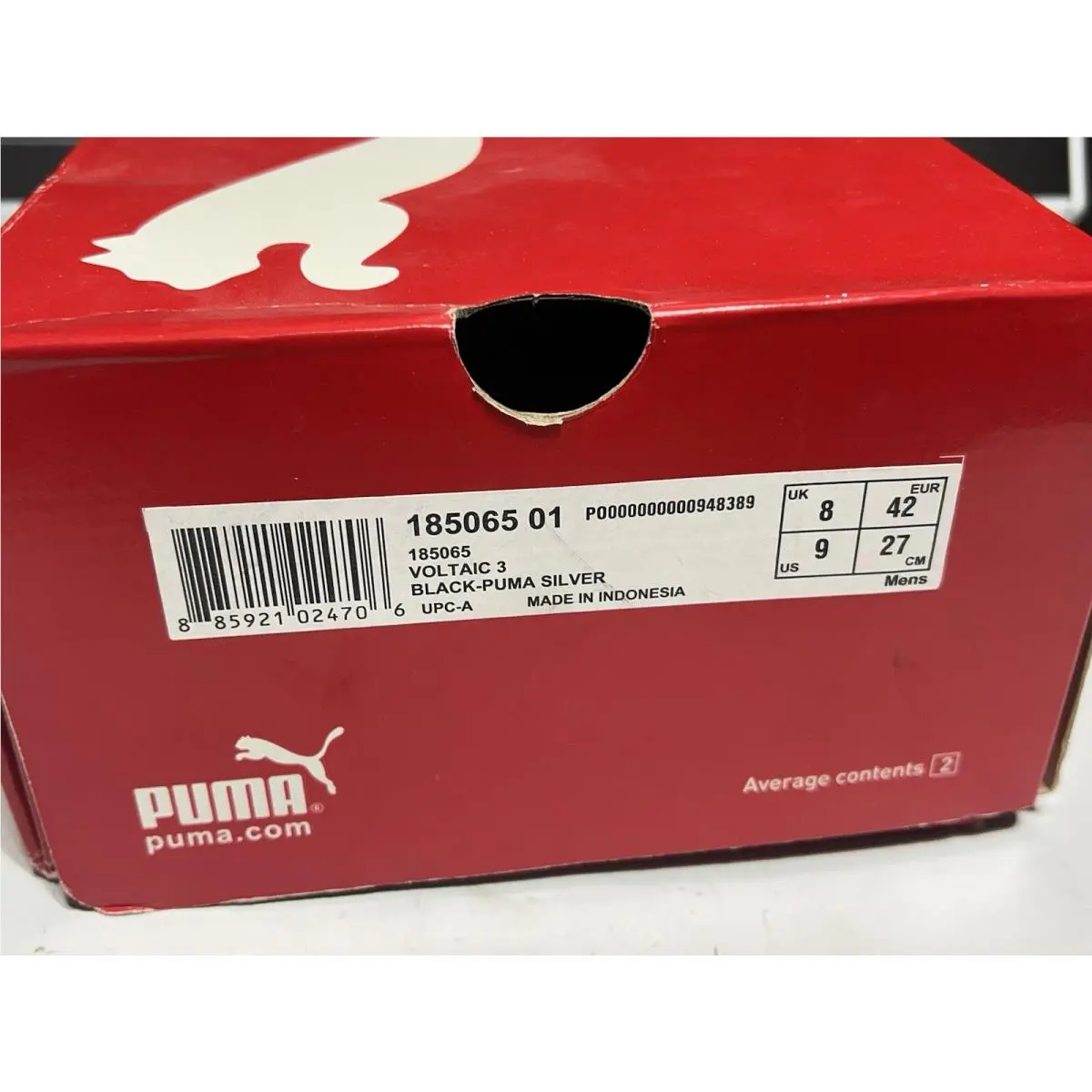 Puma shoes - PUMA Voltaic - Voltaic - 185065 01 - Silver 2