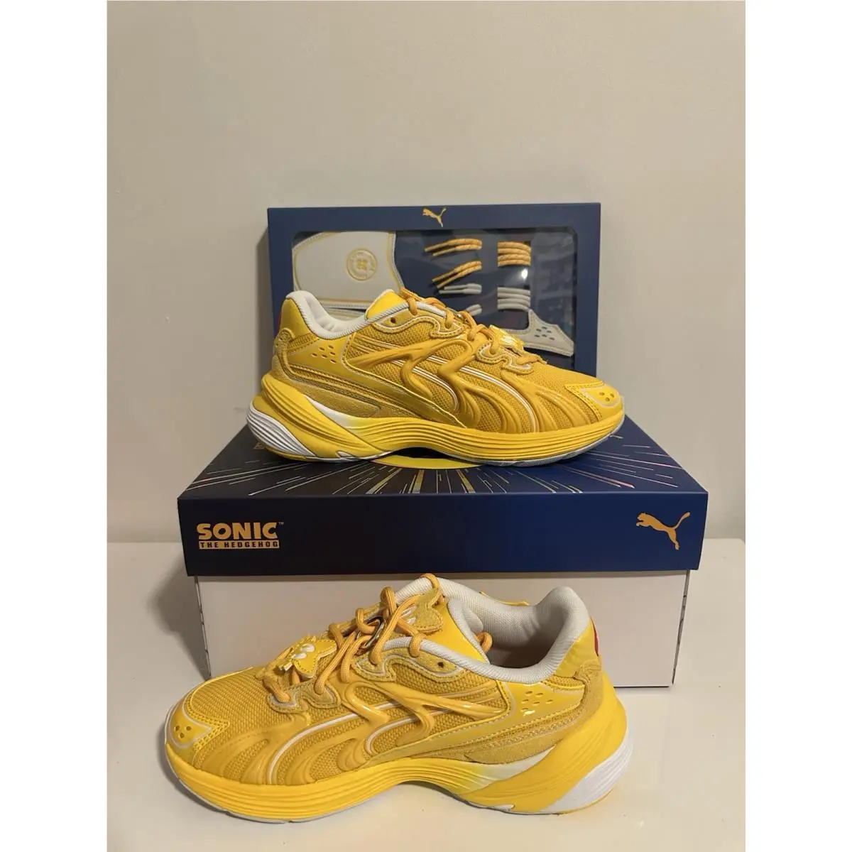 Puma shoes - Sonic The Hedgehog - Sonic The Hedgehog - Yellow (UPC: 198551964244) 1
