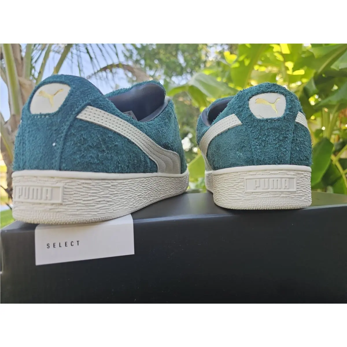 Puma shoes - Suede XL Jackhammer Dark Myrtle - 398932-01 - Green 8