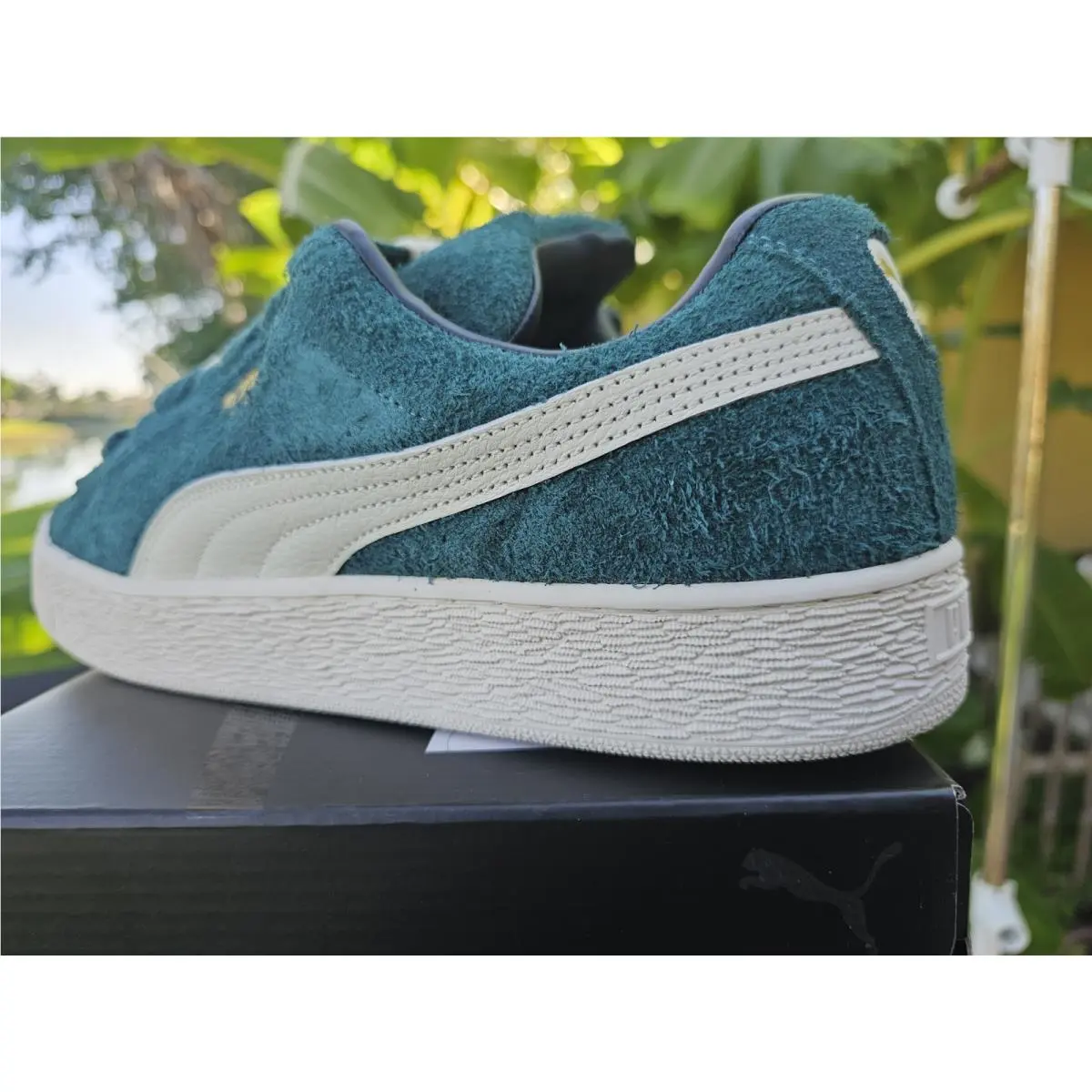 Puma shoes - Suede XL Jackhammer Dark Myrtle - 398932-01 - Green 9