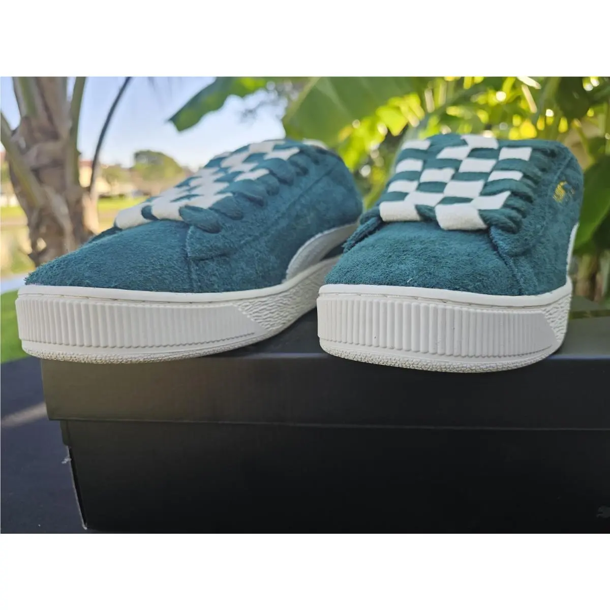 Puma shoes - Suede XL Jackhammer Dark Myrtle - 398932-01 - Green 6