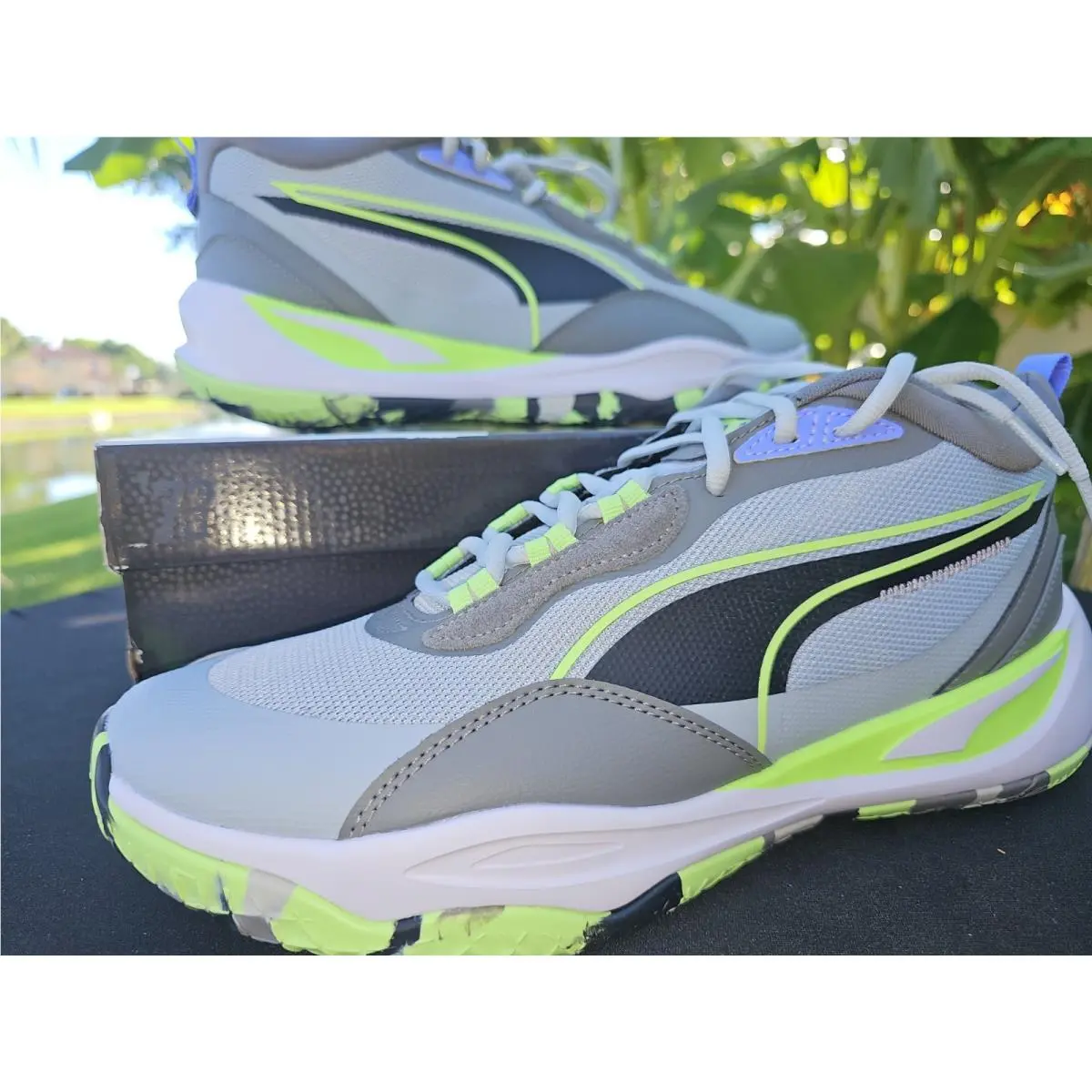 Puma shoes - PUMA Playmaker - Playmaker - 377572-17 - Gray 0