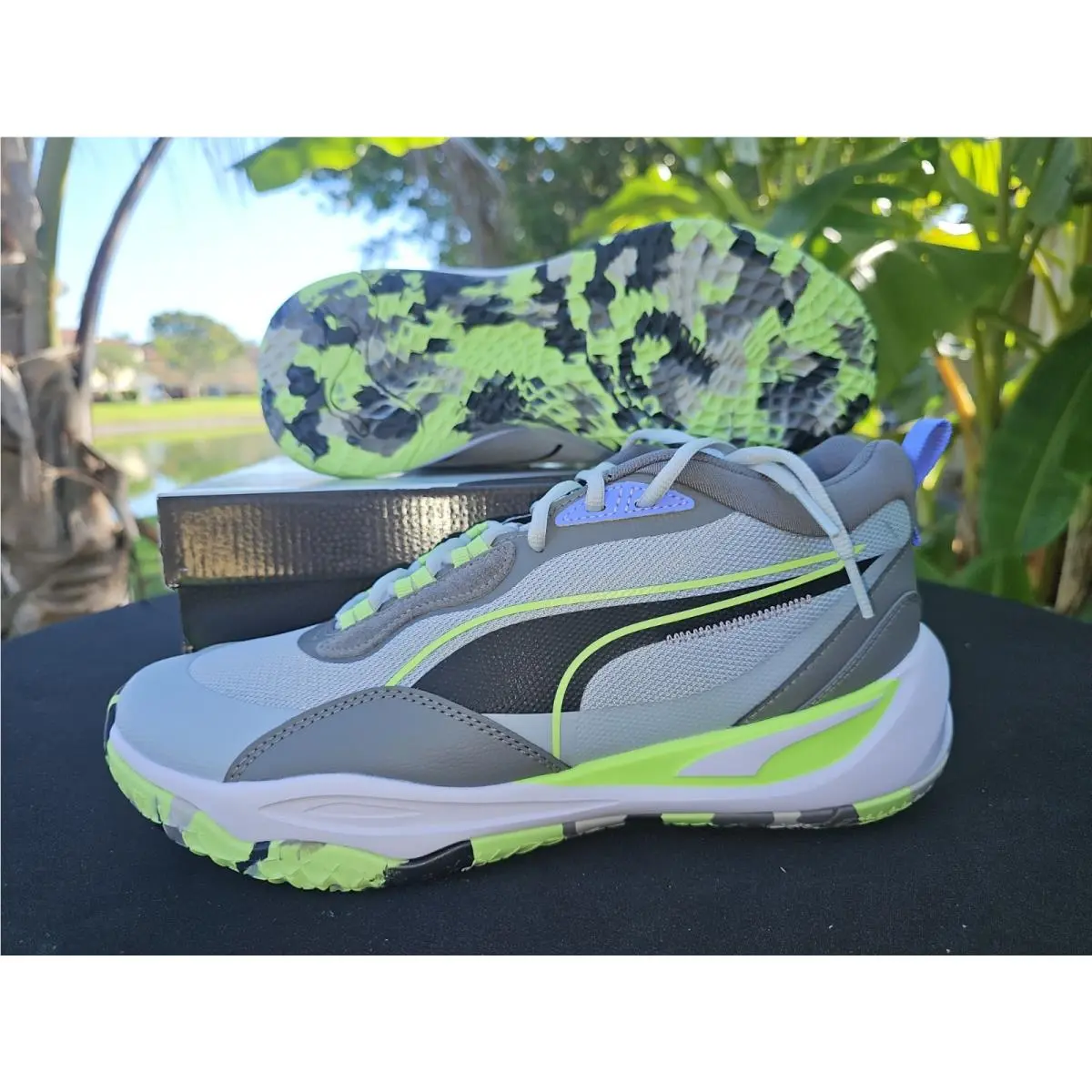 Puma shoes - PUMA Playmaker - Playmaker - 377572-17 - Gray 2