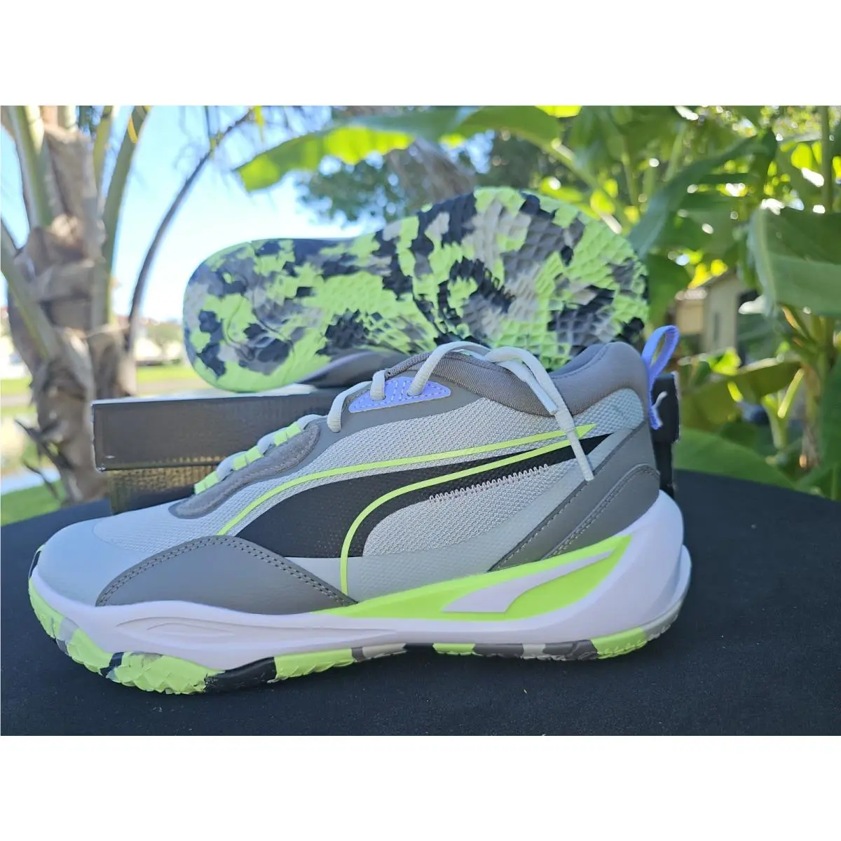Puma shoes - PUMA Playmaker - Playmaker - 377572-17 - Gray 3