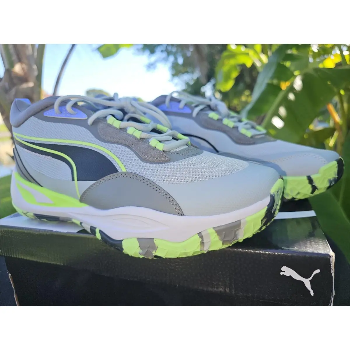 Puma shoes - PUMA Playmaker - Playmaker - 377572-17 - Gray 5