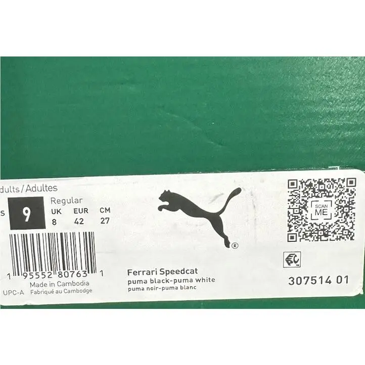 Puma shoes - Speedcat Ferrari - Speedcat Ferrari - Black 9