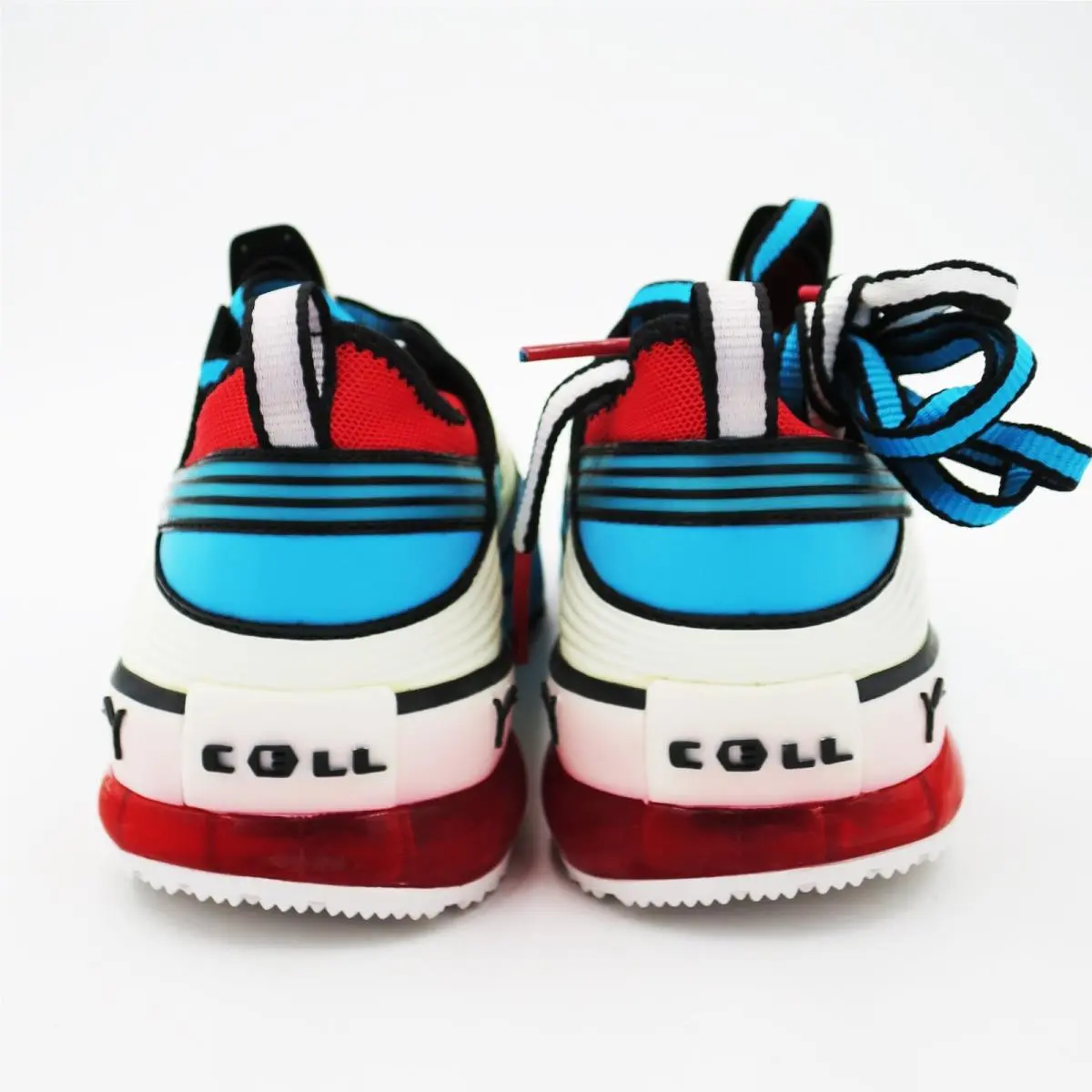 Puma shoes - PUMA Toori Run C - Toori Run - 186555 01 - Blue-White-Flame Scarlet (UPC: 886378021461) 4