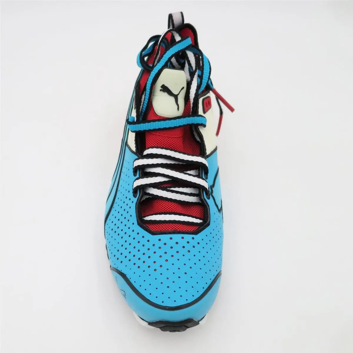 Puma shoes - PUMA Toori Run C - Toori Run - 186555 01 - Blue-White-Flame Scarlet (UPC: 886378021461) 5
