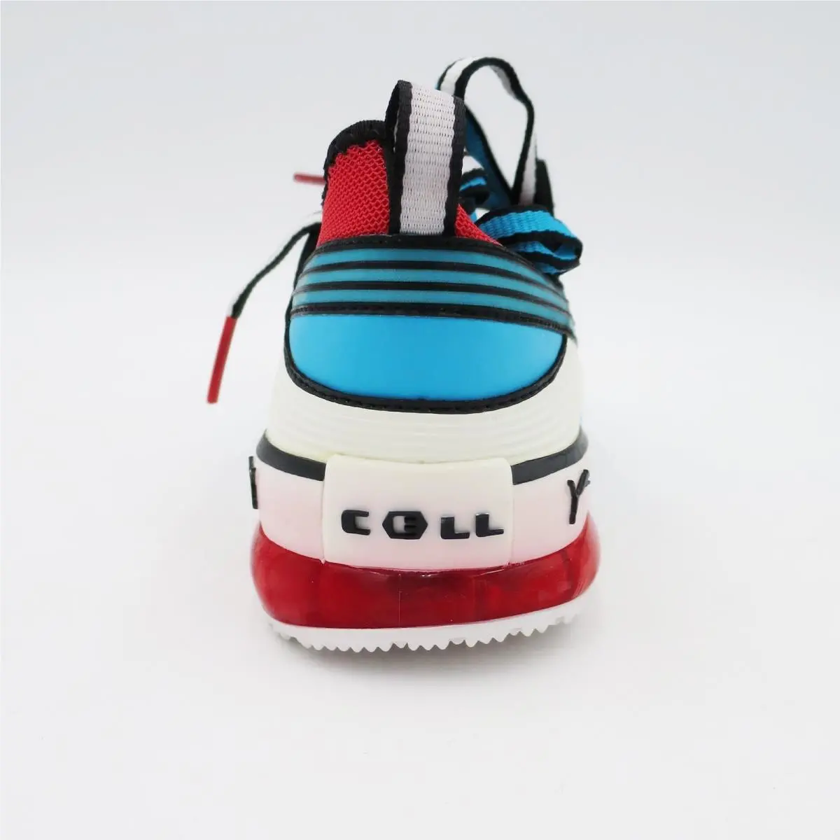 Puma shoes - PUMA Toori Run C - Toori Run - 186555 01 - Blue-White-Flame Scarlet (UPC: 886378021461) 6