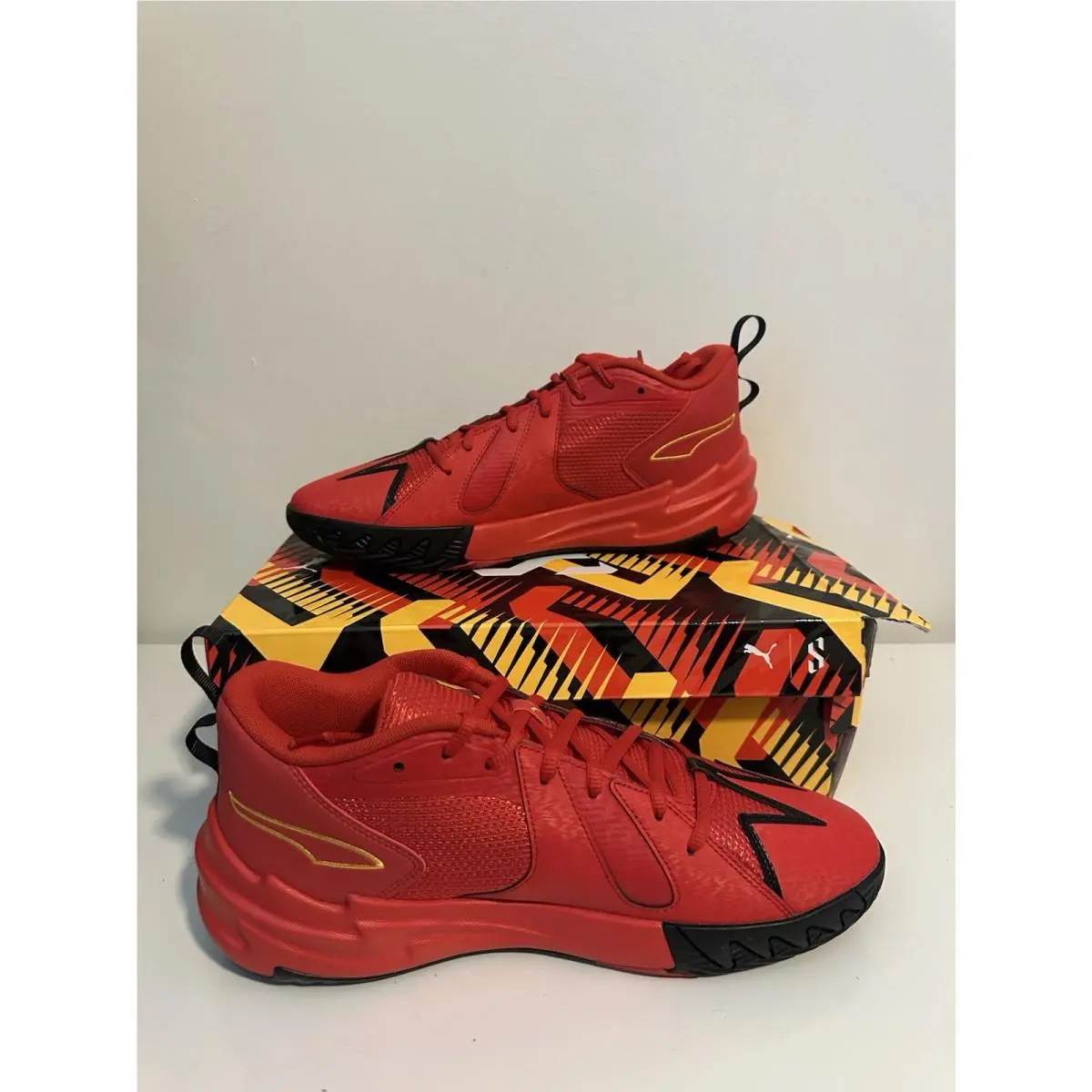 Puma shoes - PUMA Scoot Zeros - Scoot Zeros - 311070-01 - FOR ALL TIME RED -YELLOW 1