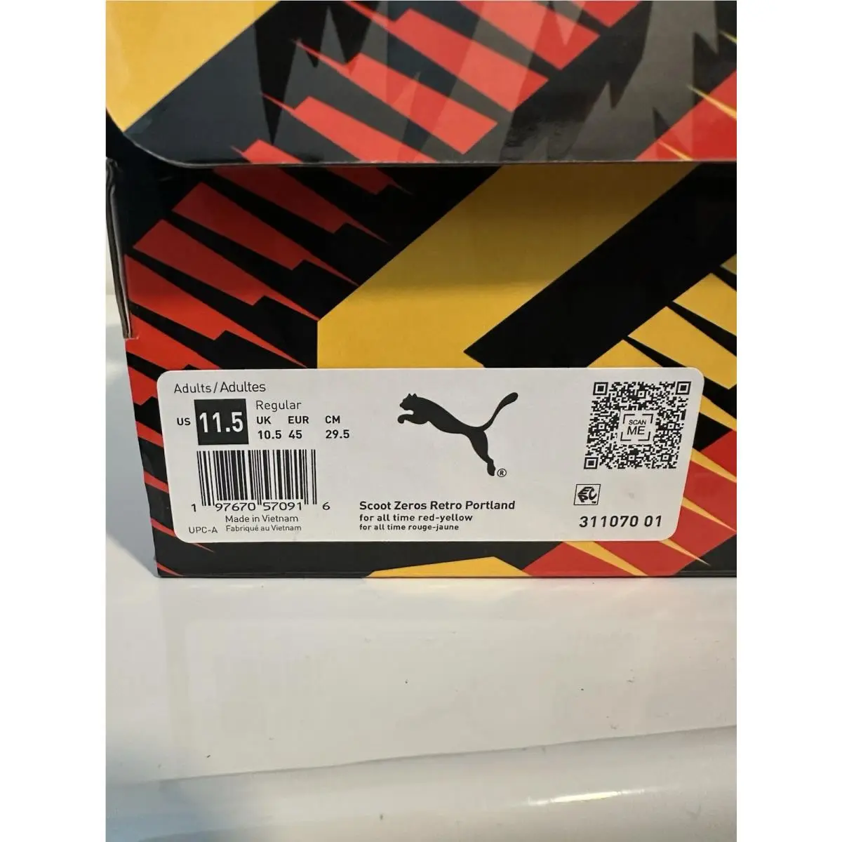 Puma shoes - PUMA Scoot Zeros - Scoot Zeros - 311070-01 - FOR ALL TIME RED -YELLOW 4