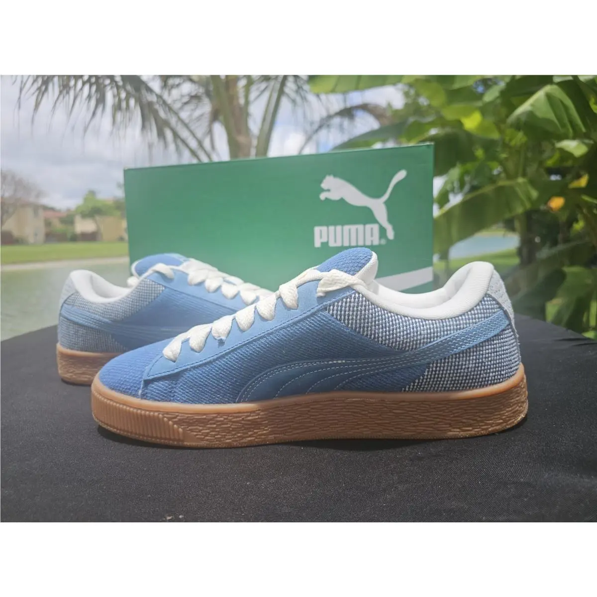 Puma shoes - PUMA Suede - Suede - 398397-01 - Blue 0
