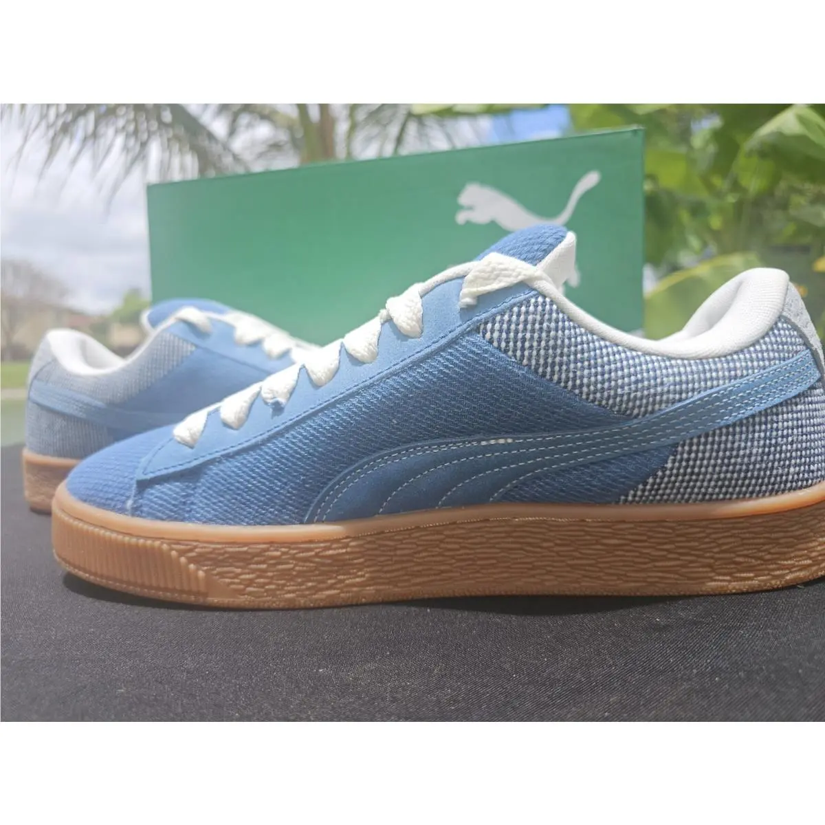 Puma shoes - PUMA Suede - Suede - 398397-01 - Blue 1