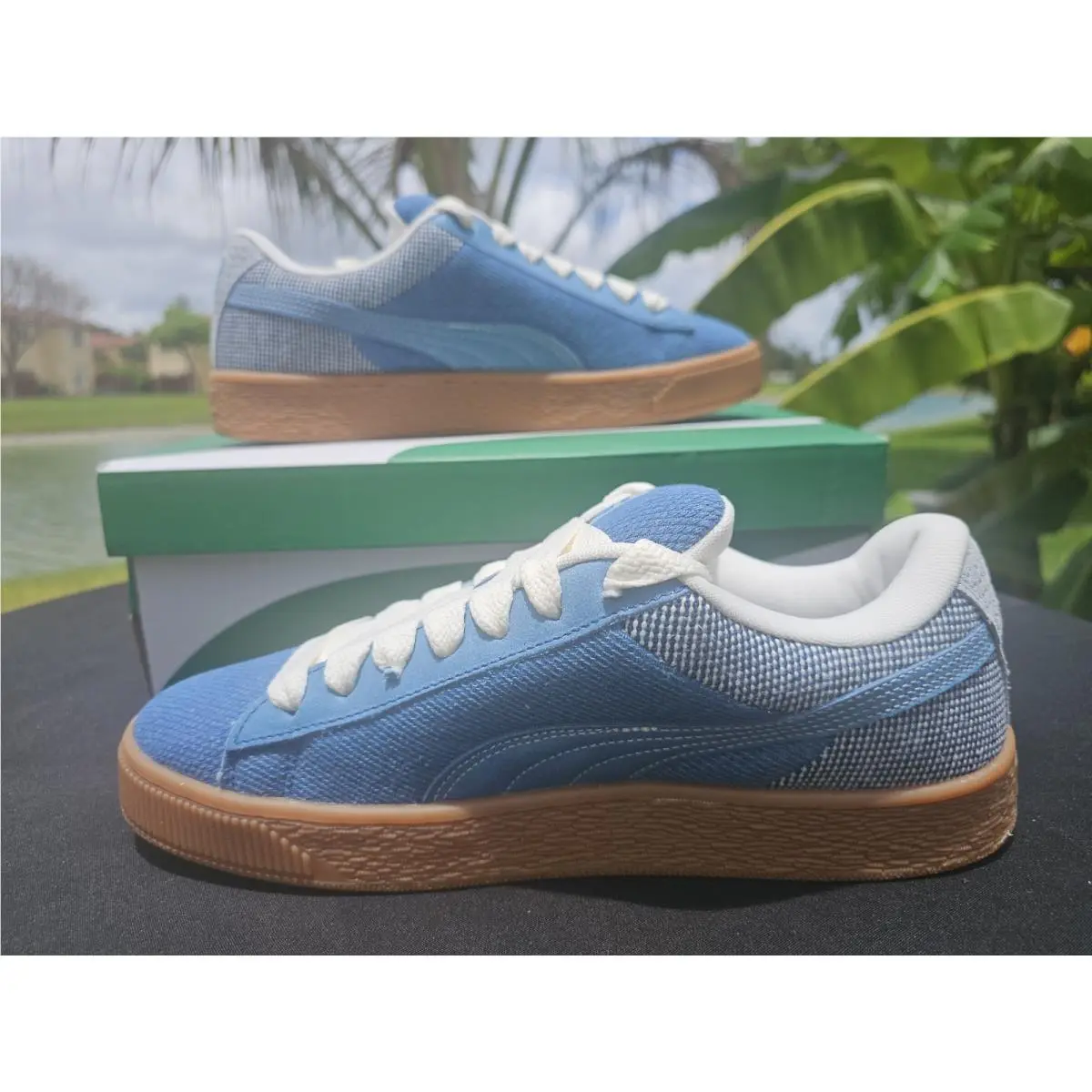 Puma shoes - PUMA Suede - Suede - 398397-01 - Blue 2