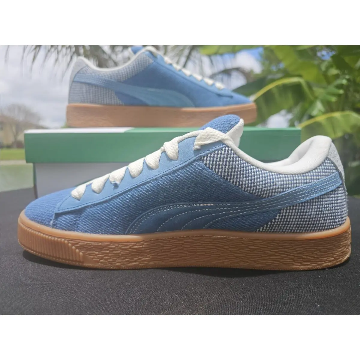 Puma shoes - PUMA Suede - Suede - 398397-01 - Blue 3