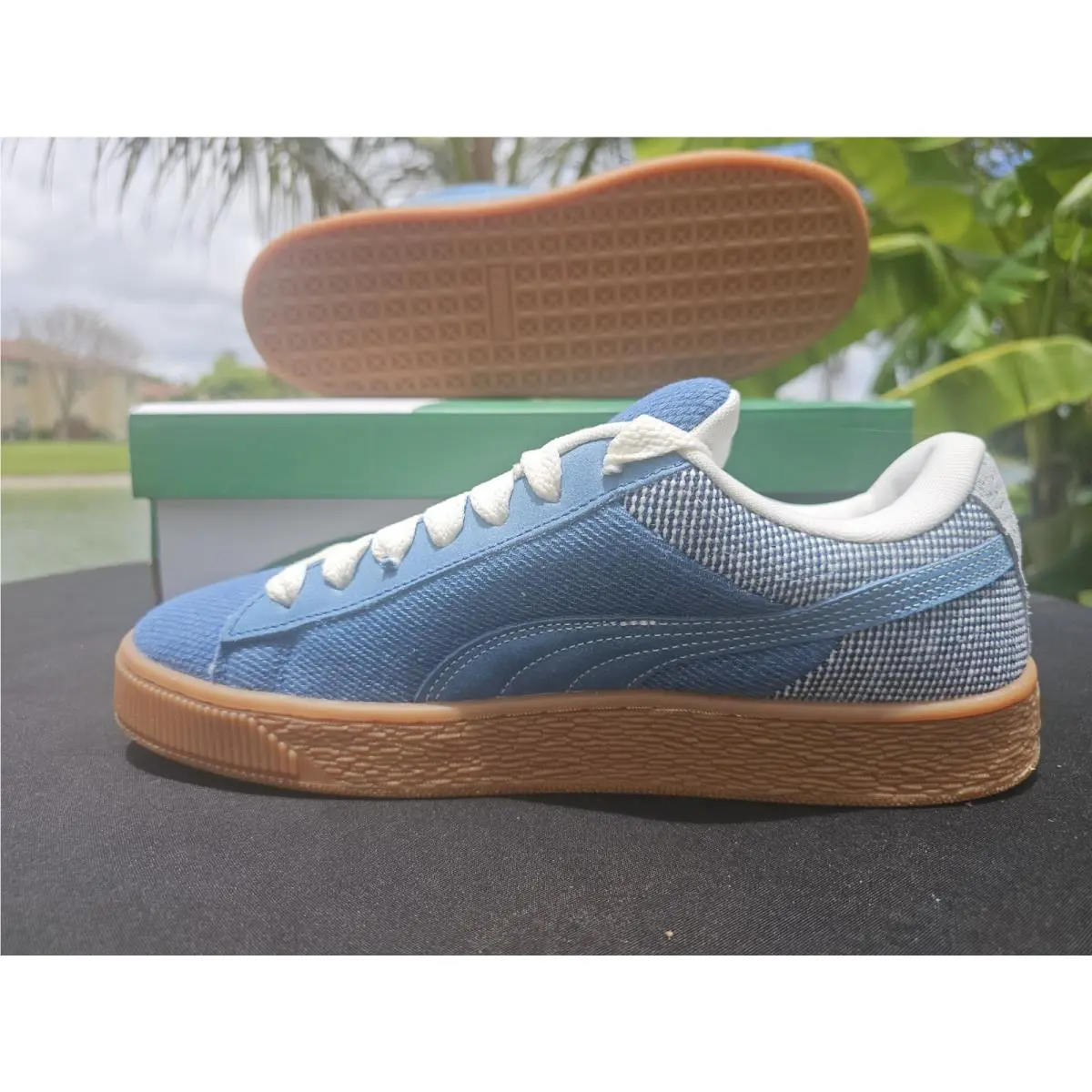 Puma shoes - PUMA Suede - Suede - 398397-01 - Blue 6