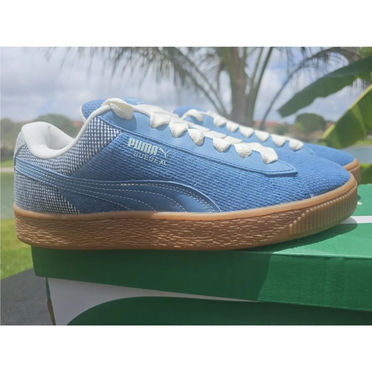 Puma shoes - PUMA Suede - Suede - 398397-01 - Blue 7