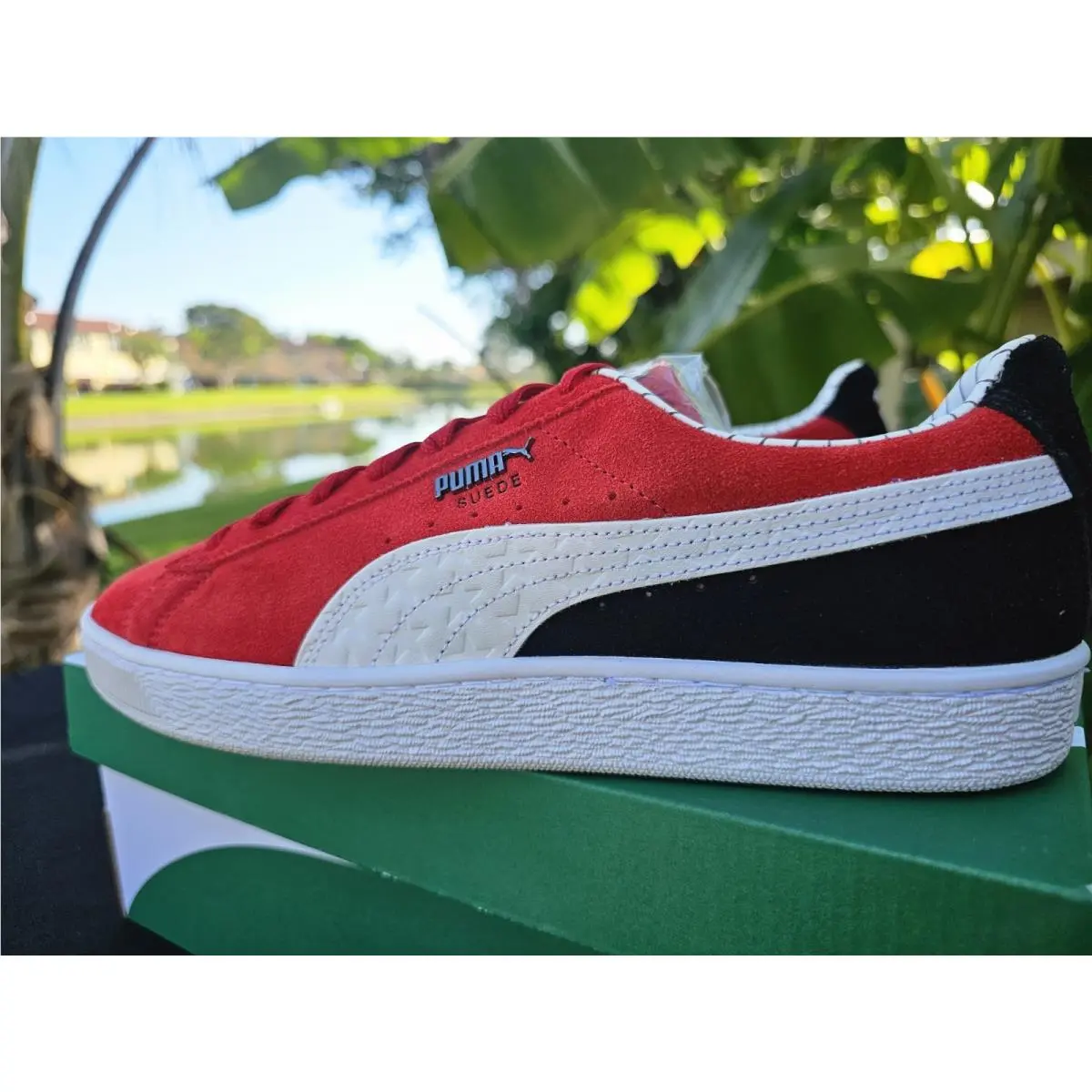 Puma shoes - PUMA Suede - Suede - 398873-01 - Red 10