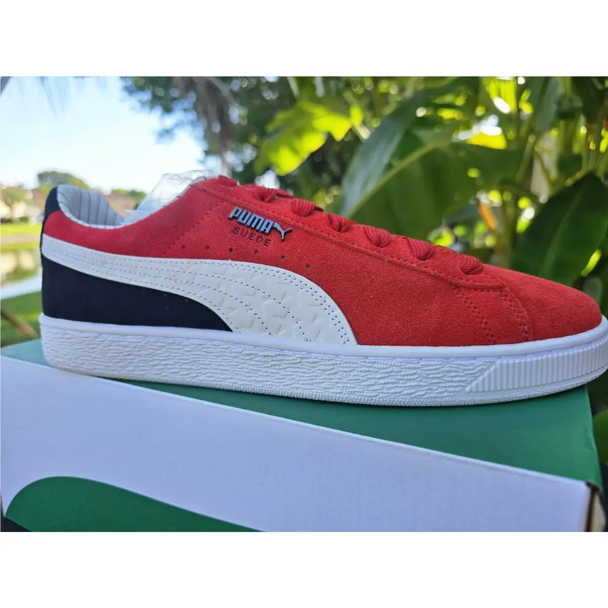 Puma shoes - PUMA Suede - Suede - 398873-01 - Red 6
