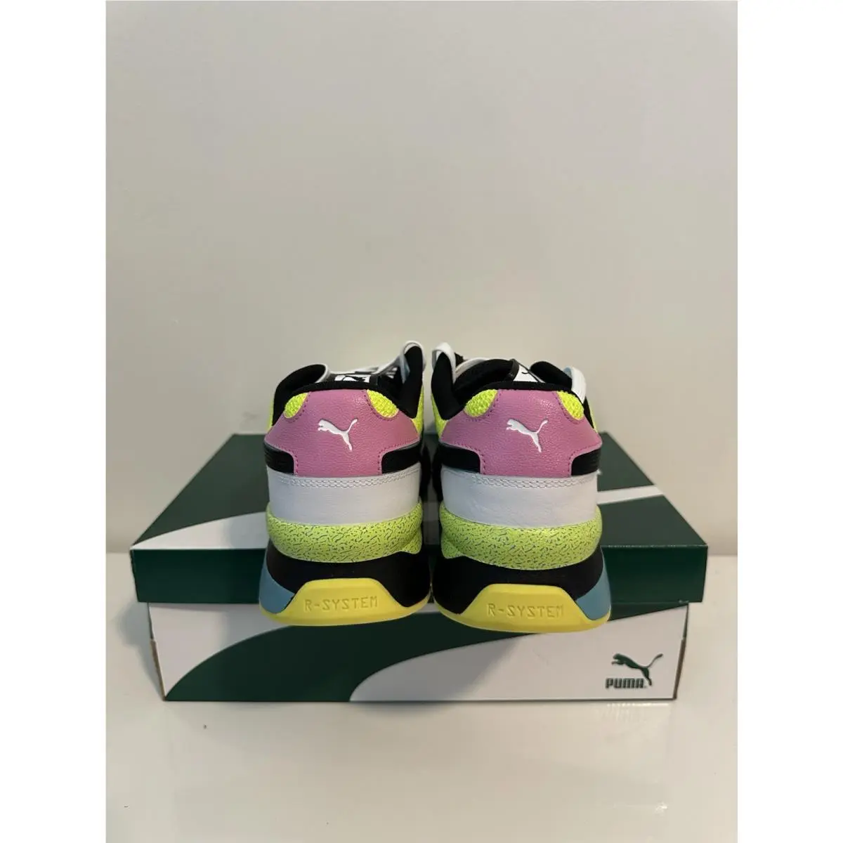Puma shoes - Puma RS - 385812-01 - Puma White-Puma Black-Opera Mauve-Yellow Alert 3