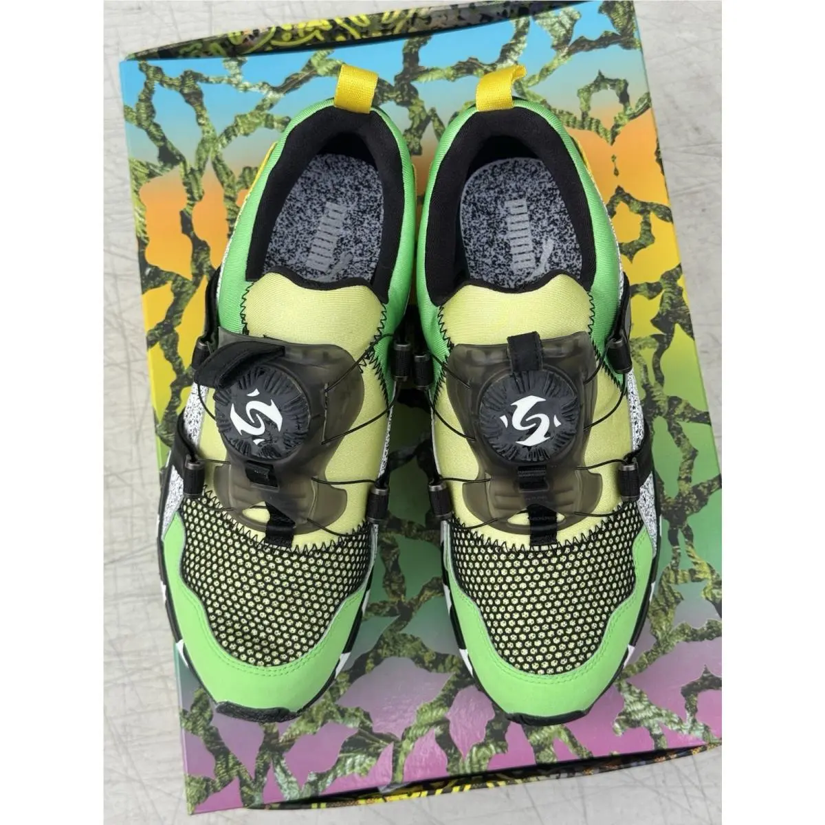 Puma shoes - PUMA x Solange Disc - Solange Disc - 357470-01 - Green 3