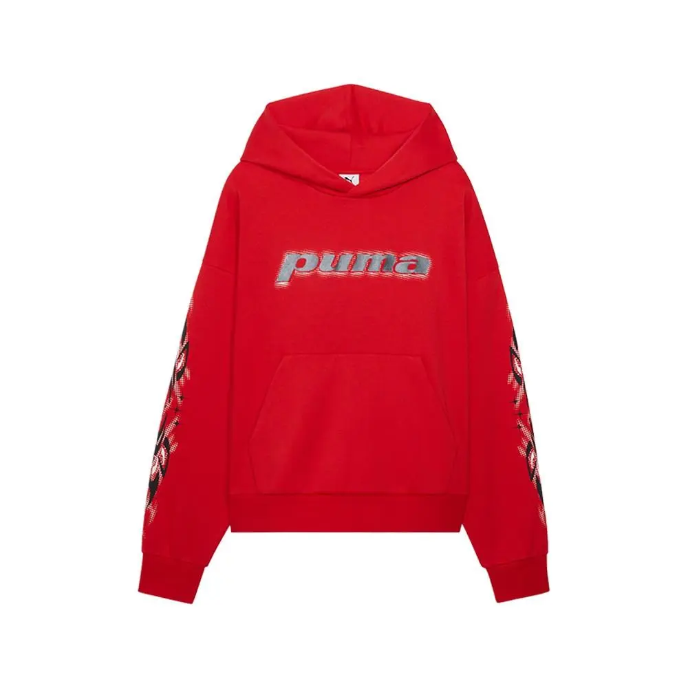Puma Pumatechx Boxy Pullover Hoodie Mens Size XL Casual Outerwear 63357811