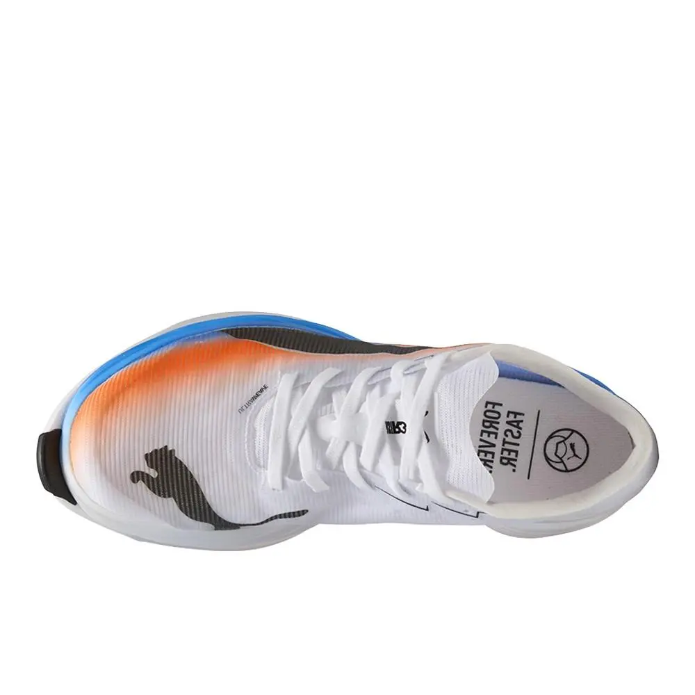 Puma shoes - PUMA Fast R Nitro Elite 3 Ekiden Racing - 31341901 - Blue, Orange, White (UPC: 199259410576) 2