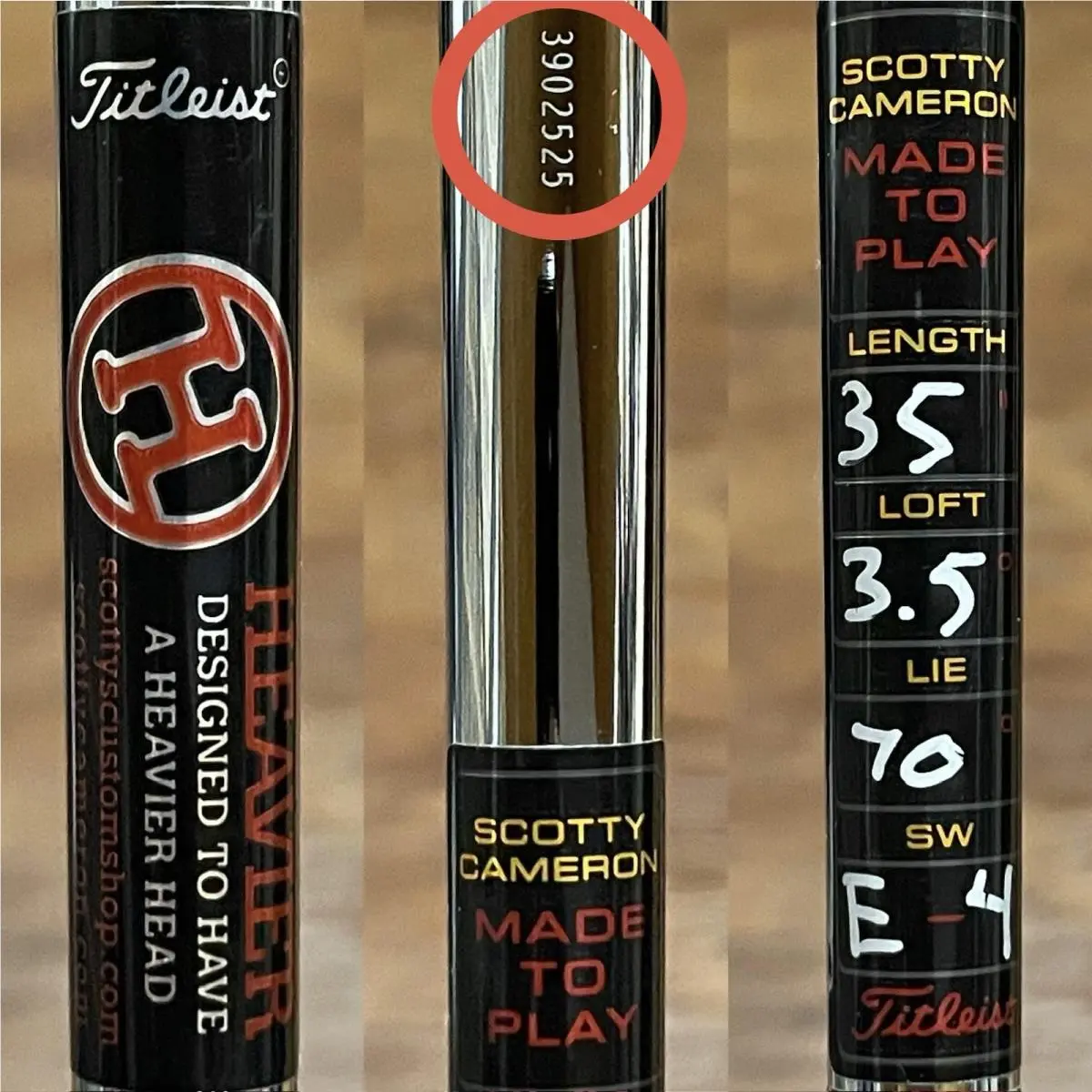 Scott  - Studio Style Newport Plus - SCS - Xtreme Dark - DLC - Gold, Lie Angle: Black 6