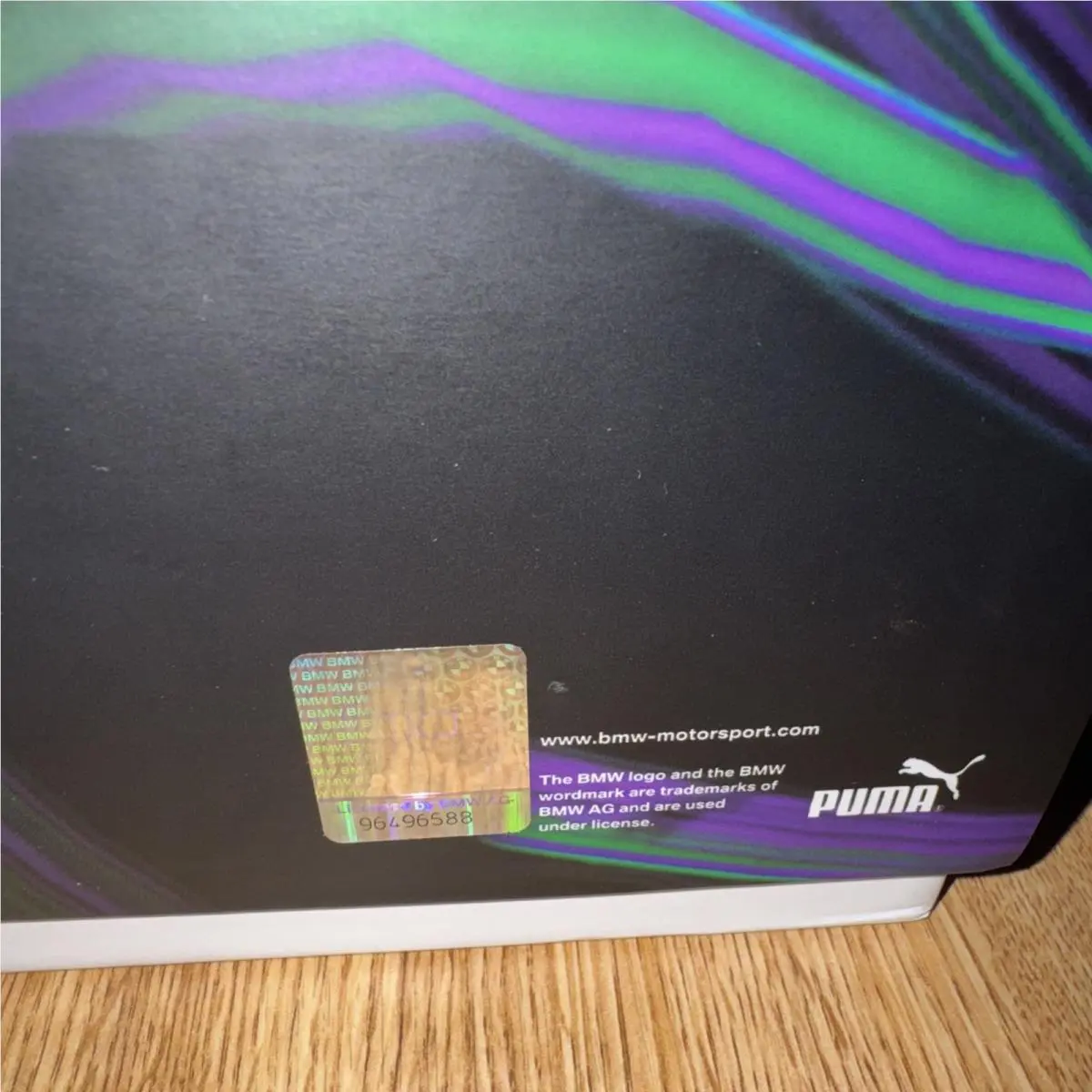 Puma shoes - BMW MMS Inverse Cao Fei - 309048-01 - Black, Yellow, Multicolor 8
