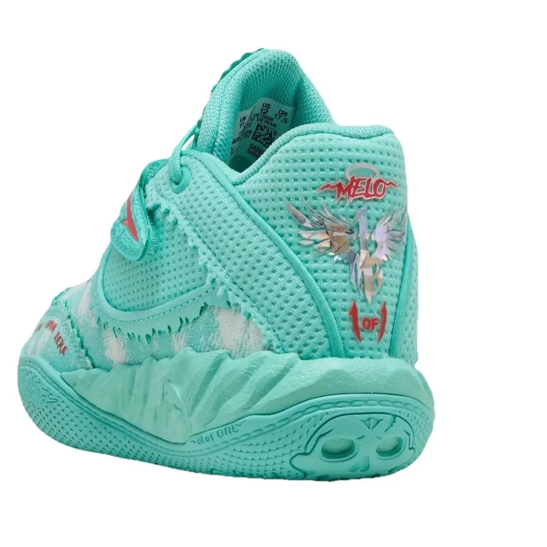 Puma shoes - MB .05 Melo - Melo - Aquatic (UPC: 0199259704309) 2