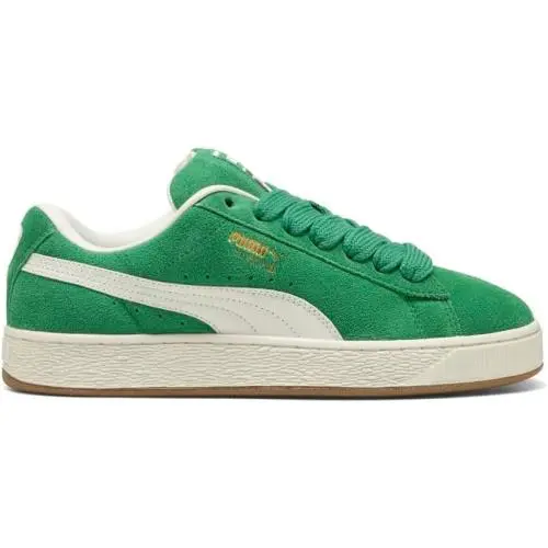 Puma. Suede XL Men’s Sneakers Size 14 Archive Green Vapor Gray