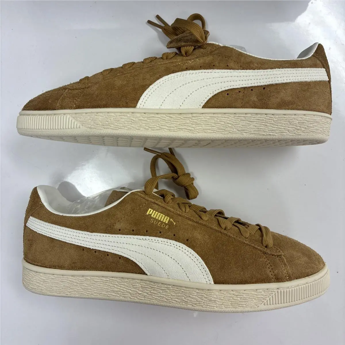 Puma shoes - PUMA Suede Charles F Stead V Lace Up - 40376703 - Brown 1