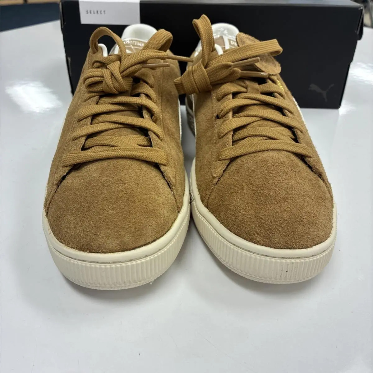 Puma shoes - PUMA Suede Charles F Stead V Lace Up - 40376703 - Brown 2