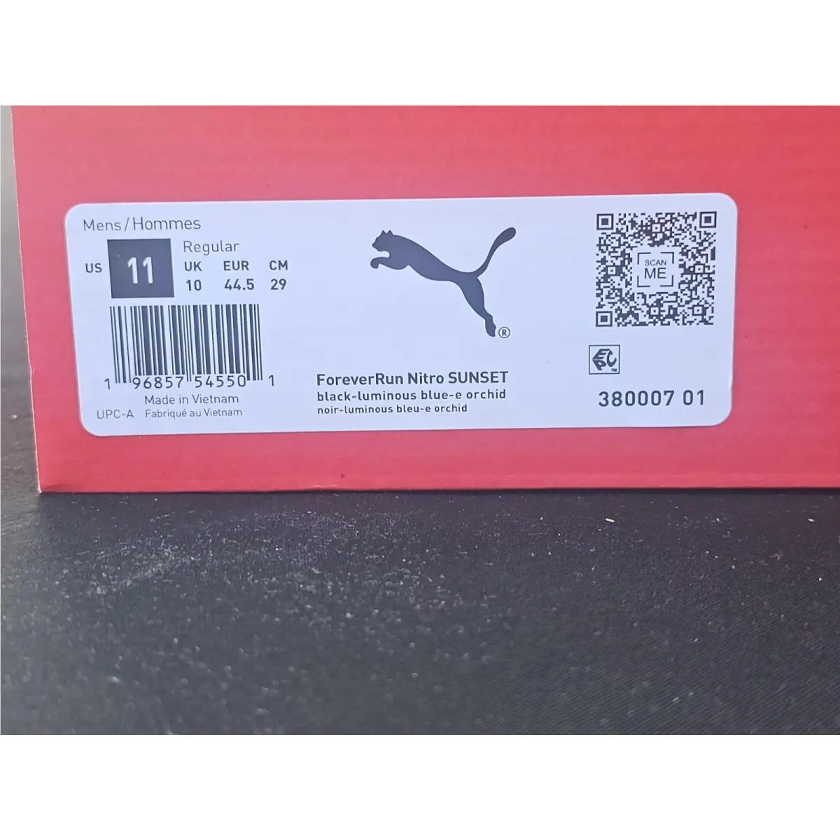 Puma shoes - PUMA ForeverRun Nitro - ForeverRun Nitro - 380007-01 - Black 8