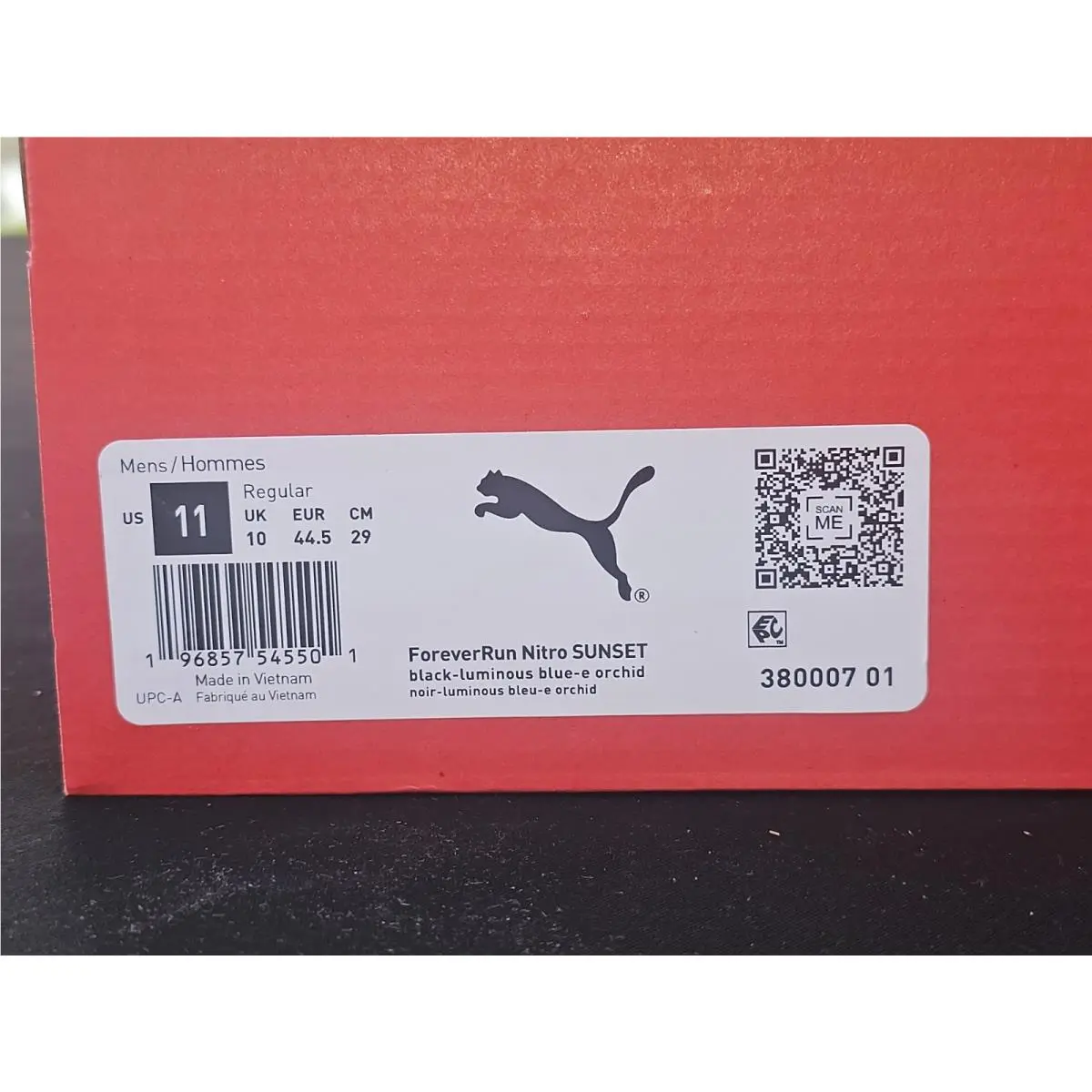 Puma shoes - PUMA ForeverRun Nitro - ForeverRun Nitro - 380007-01 - Black 10